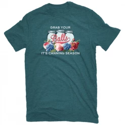 Lincoln Outfitters Ladies Short Sleeve T-shirt Brittany Blue Dark Heather - LO-L362 - Long Sleeve Shirts Women's