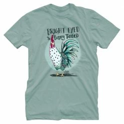 Lincoln Outfitters Ladies Bright Eyed and Bushy Tailed Short Sleeve T-Shirt - LO-L193 - T-Shirts