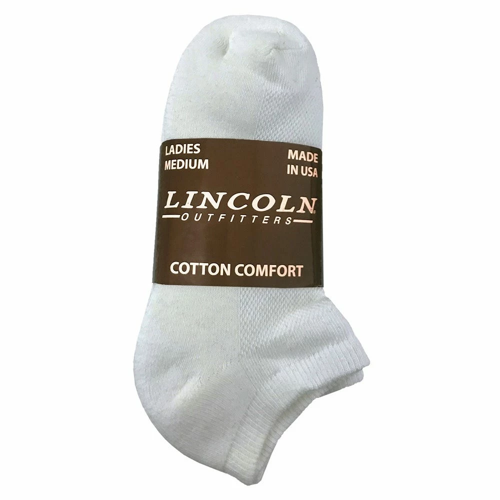 Lincoln Outfitters Women's No Show Sock 3 Pack - L3/9057-W - Socks Women's