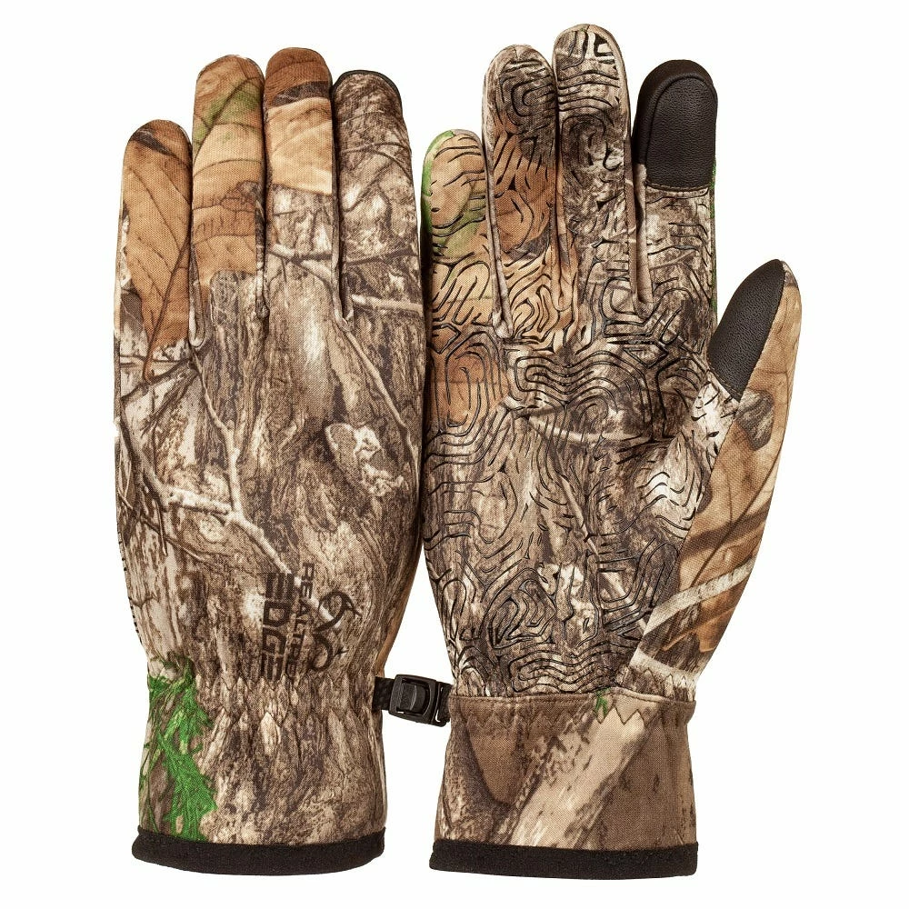 Lincoln Outfitters Men's Mid Weight, Fused Waterproof Hunting Glove Real Tree Edge D-1419-EDG - Hunting Apparel