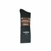 Lincoln Outfitters Men's Non-Binding Ultra-Dri Crew Sock 2 Pack Black - L2/923-BL - Socks