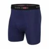 Barn Door by Lincoln Outfitters Crew Cab Cotton Boxers Navy - XLO9787-410 - Boxer Briefs