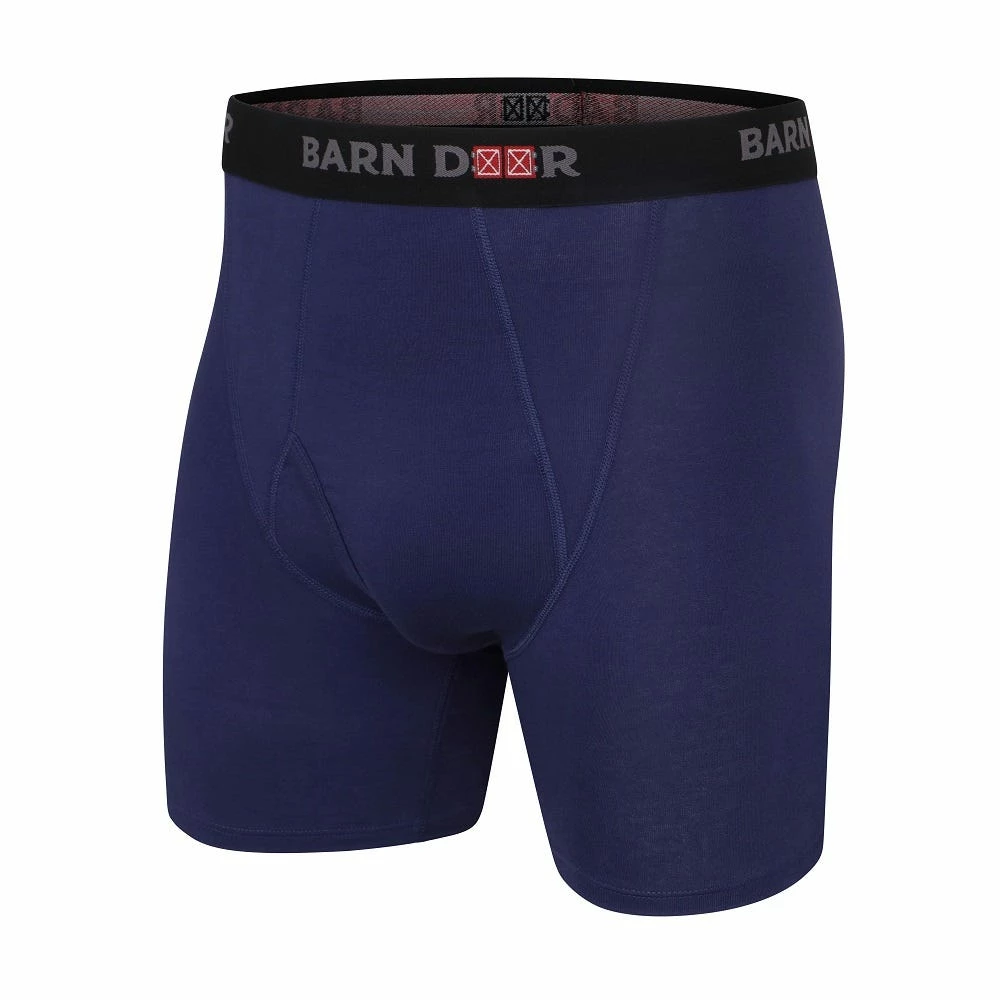 Barn Door by Lincoln Outfitters Crew Cab Cotton Boxers Navy - XLO9787-410 - Boxer Briefs