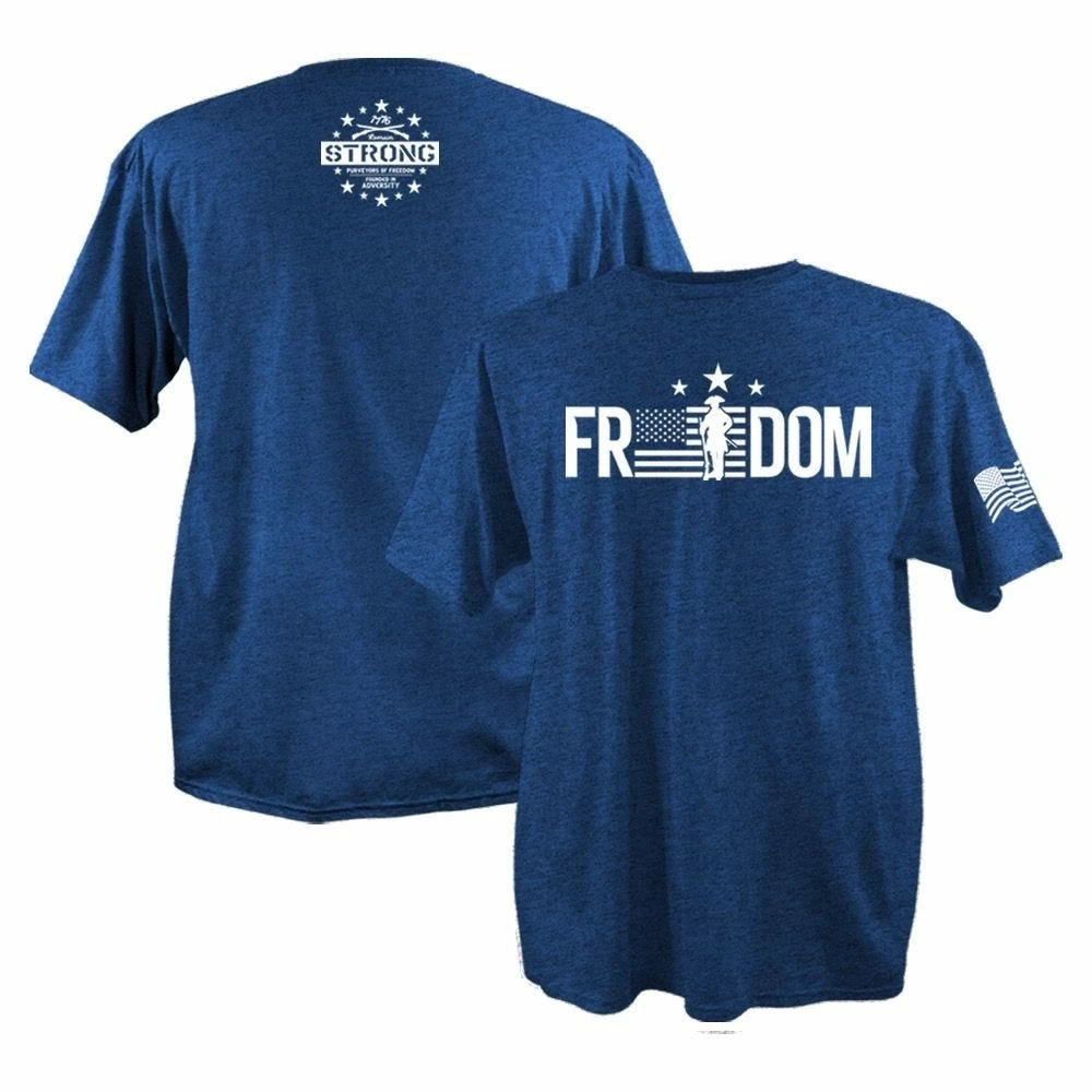 Lincoln Outfitters Men's Freedom Short Sleeve T-Shirt - SG-89 - T-Shirts