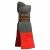 Lincoln Outfitters Men's Tall Merino Wool Blend Sock 2 Pack Grey Large - RT/L2/9807-GRY/OR - Socks
