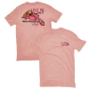 Lincoln Outfitters Ladies Short Sleeve T-shirt Coral Cloud - LO-L378 - Long Sleeve Shirts Women's