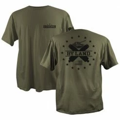 Lincoln Outfitters Men's By Land Short Sleeve T-Shirt - SG-83 - T-Shirts